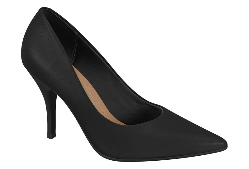 STILETTO TACO AGUJA NEGRO BEIRA RIO - 2