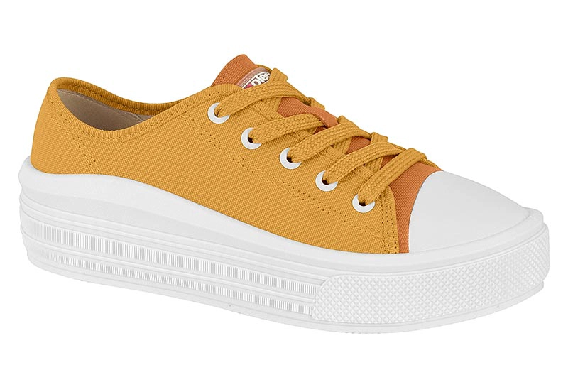 ZAPATILLA MOLECA MOSTAZA - 1