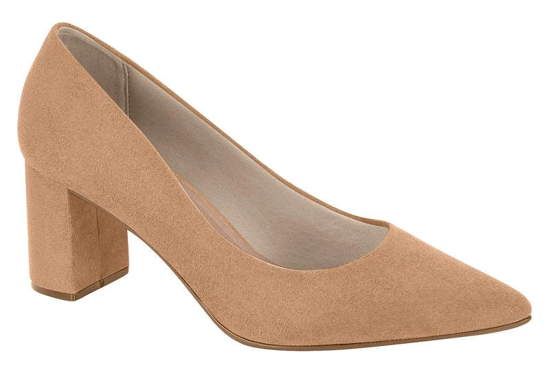 ZAPATO MUJER BEIRA RIO EFECTO GAMUZA CAFE - 2
