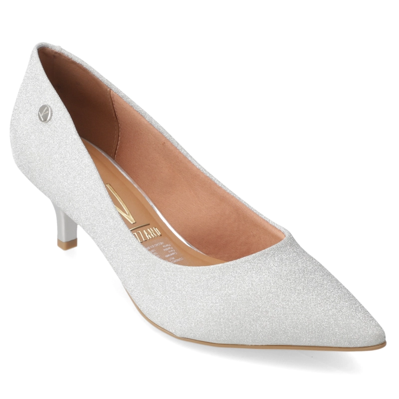 STILETTO TACO AGUJA GLITTER PLATEADO VIZZANO MUJER - 1