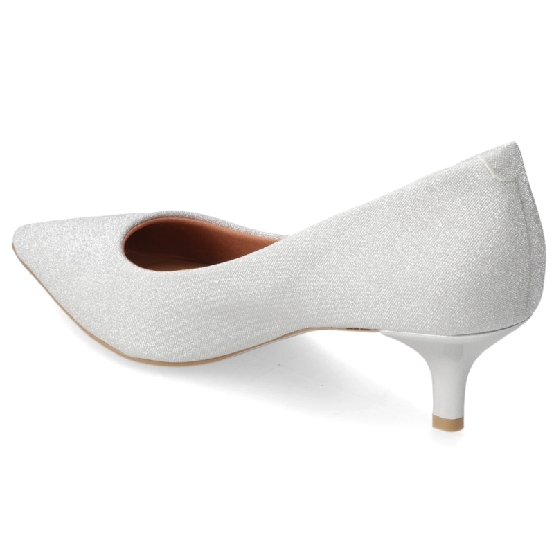 STILETTO TACO AGUJA GLITTER PLATEADO VIZZANO MUJER - 4