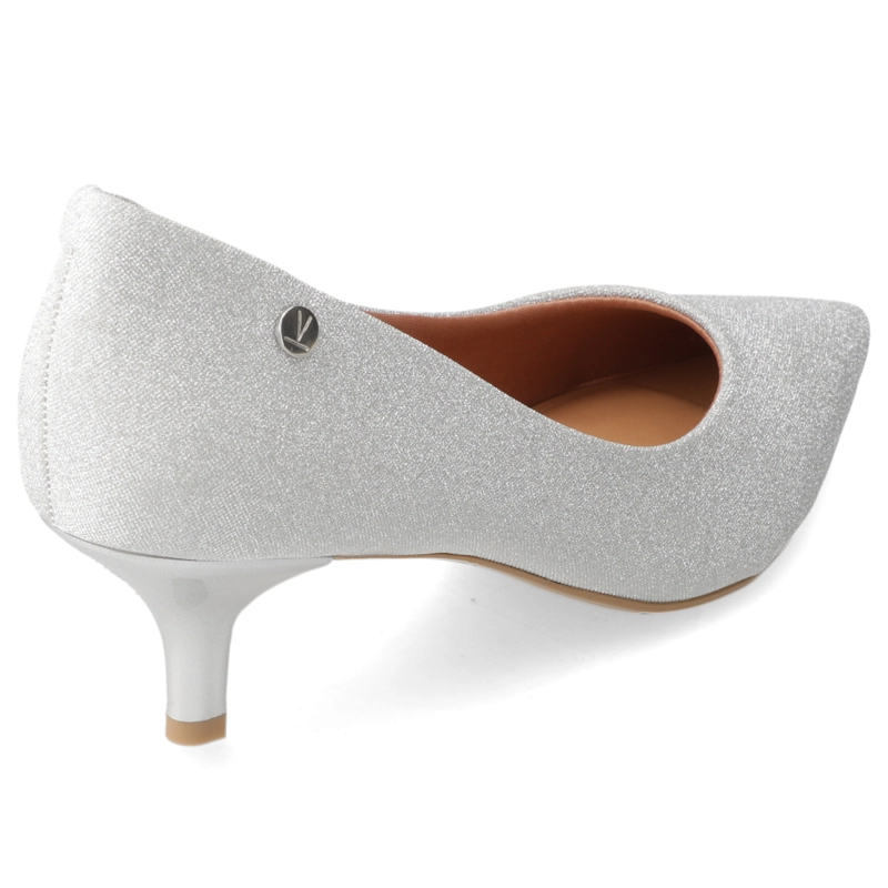 STILETTO TACO AGUJA GLITTER PLATEADO VIZZANO MUJER - 5