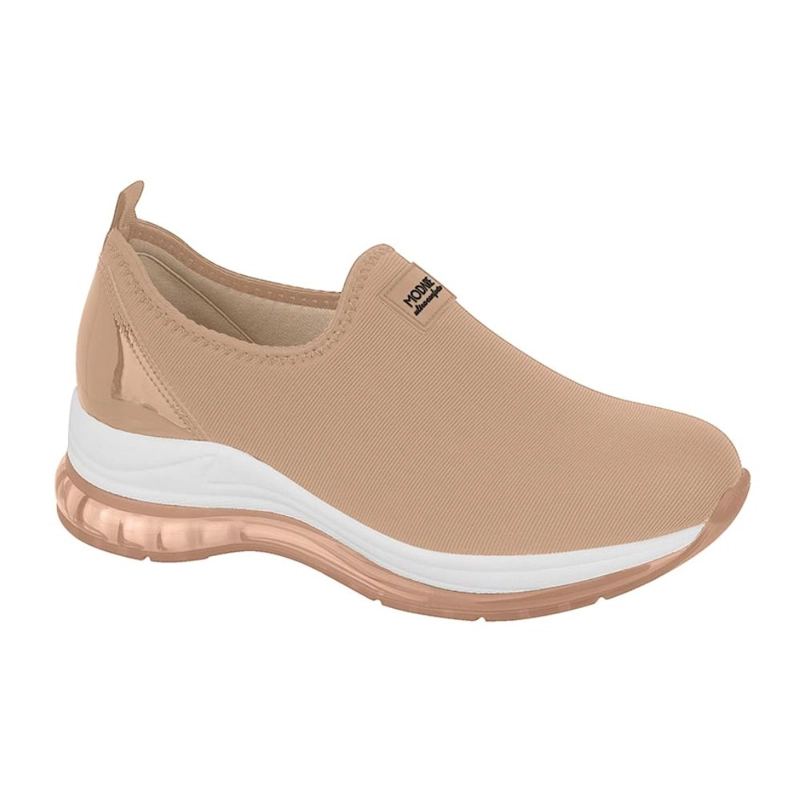 ZAPATILLA CASUAL DE MUJER MODARE BEIGE - 1