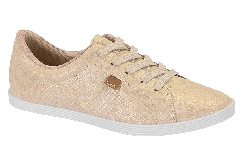 ZAPATILLA CASUAL SNAKE BEIGE - 2
