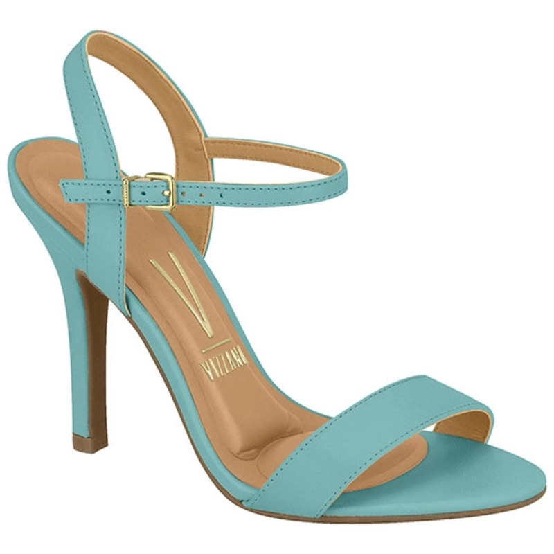 SANDALIA TACO MUJER VIZZANO TURQUESA - 2