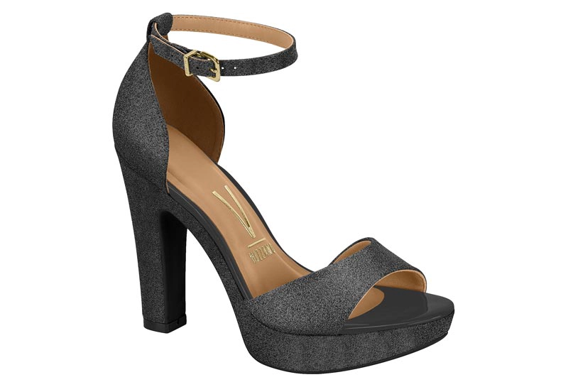 SANDALIA TACO NEGRA VIZZANO - 2