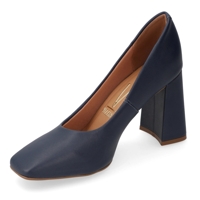 ZAPATO TACO ANCHO VIZZANO AZUL - 4