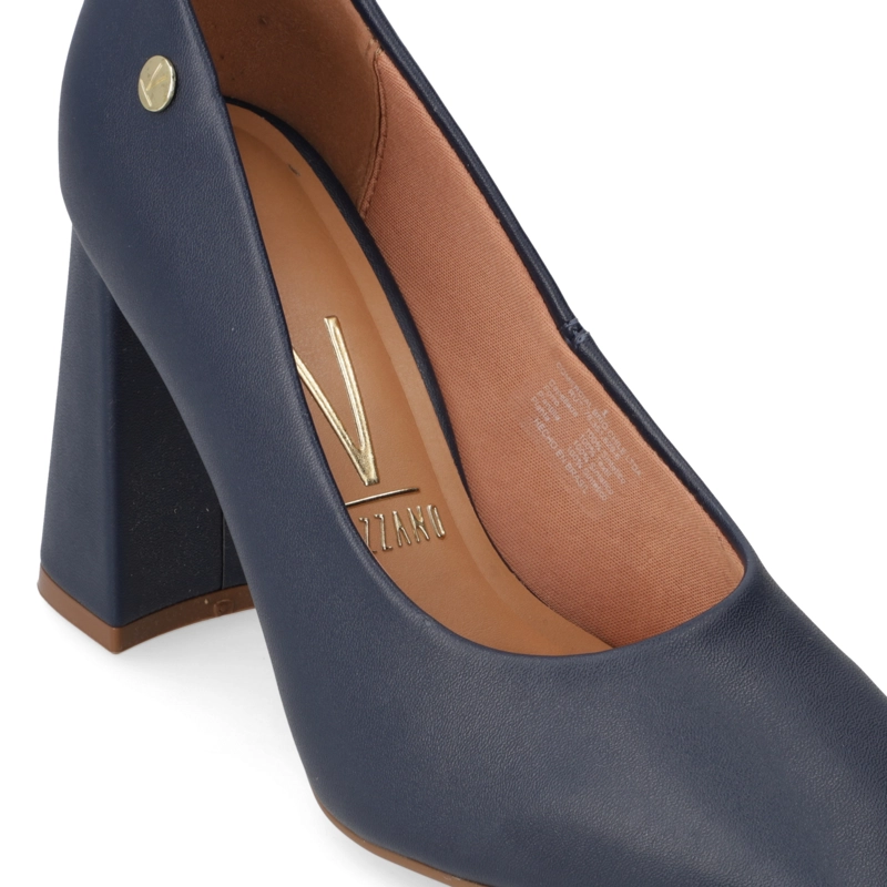 ZAPATO TACO ANCHO VIZZANO AZUL - 5