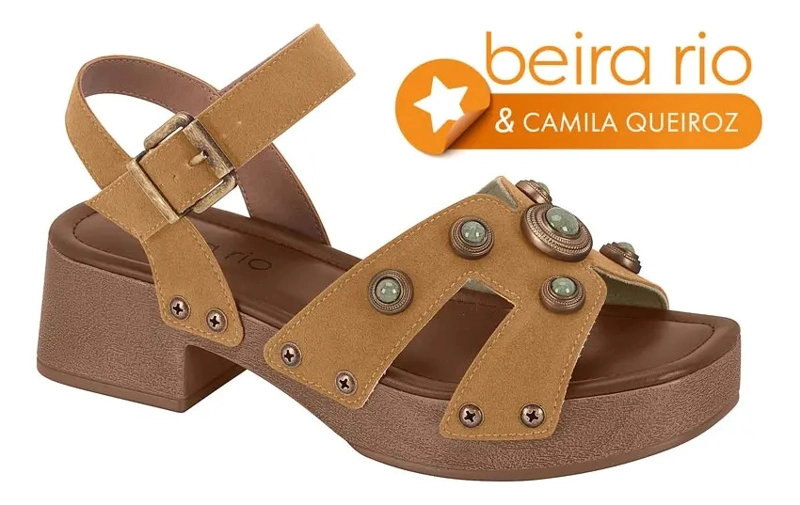 SANDALIA BEIRA RIO CASUAL 17105 - 7