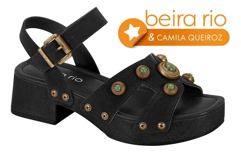 SANDALIA BEIRA RIO CASUAL 17106 - 7