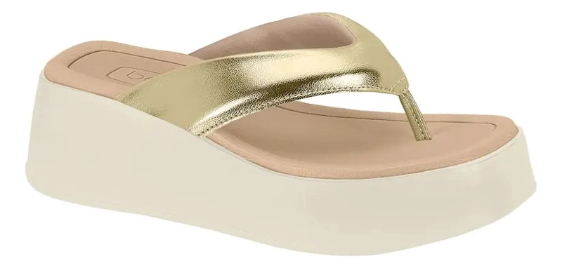 SANDALIA BEIRA RIO CASUAL 17081 Dorado 39