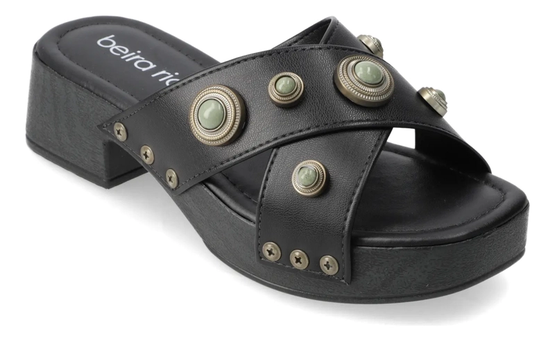 SANDALIA BEIRA RIO CASUAL 17104 Negro 39