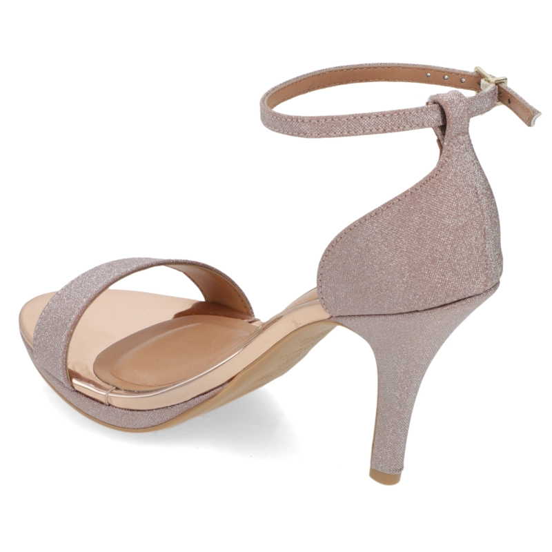 SANDALIA FIESTA TACO ROSE GOLD VIZZANO MUJER - 4