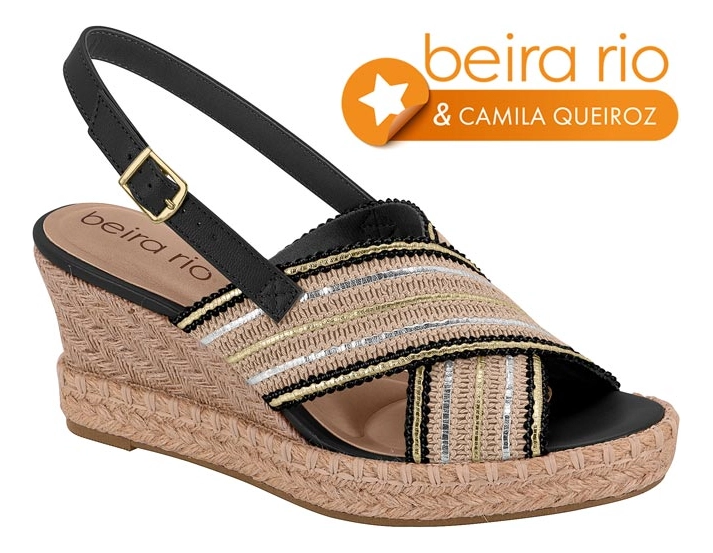 SANDALIA BEIRA RIO CASUAL 17065 - 7