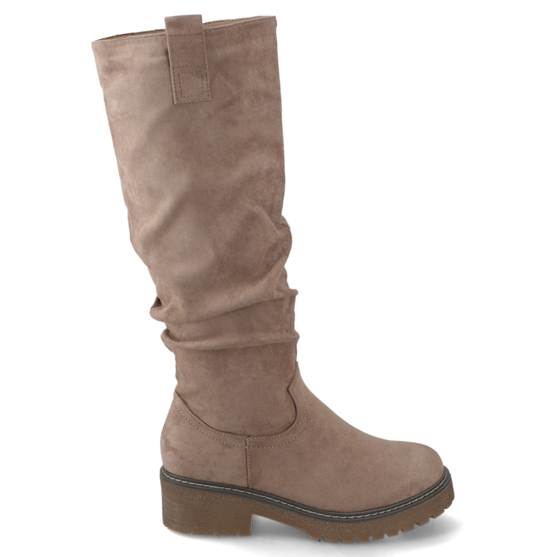 BOTA PLANA TAUPE NEW WALK - 2