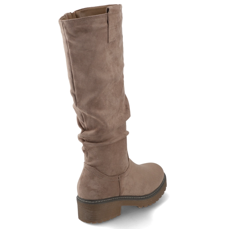 BOTA PLANA TAUPE NEW WALK - 5
