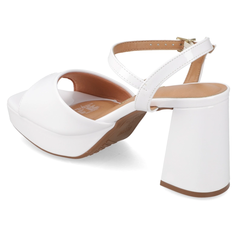 SANDALIA TACO ANCHO  FIESTA BLANCO VIZZANO MUJER - 4