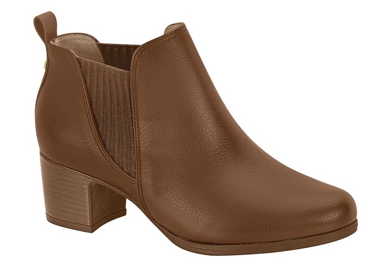 BOTIN TACO MUJER MODARE CAOBA - 1