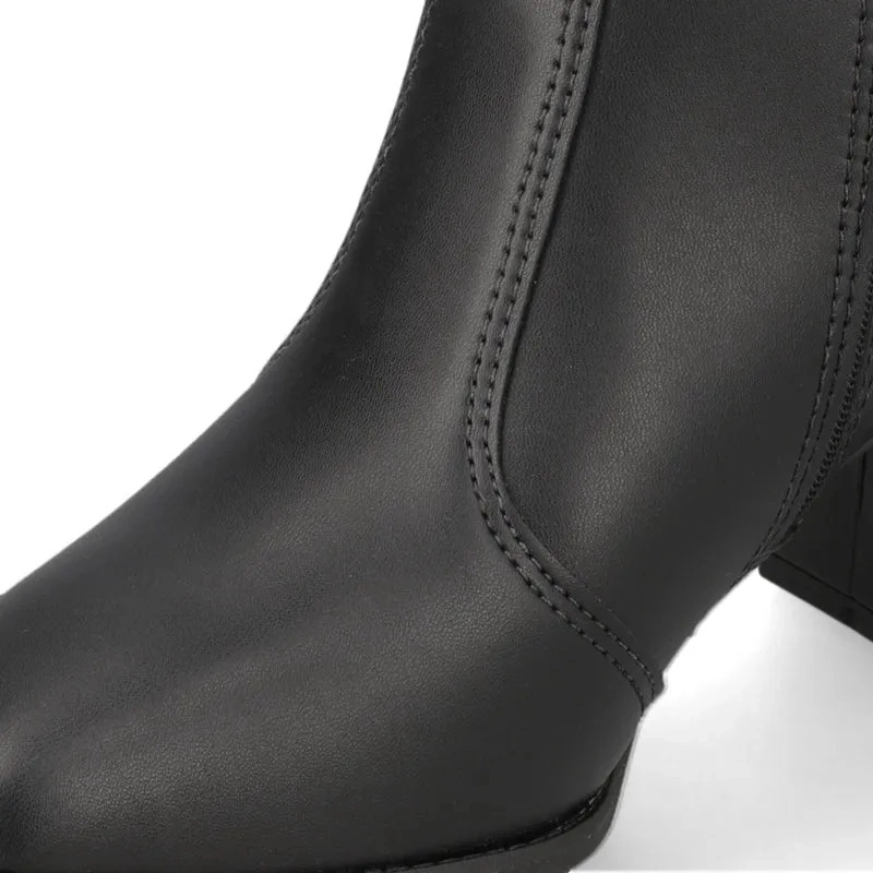 BOTIN NEGRO MUJER MOLECA - 6
