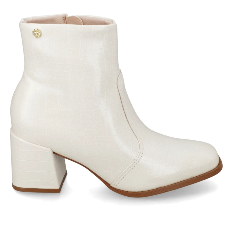 BOTIN MUJER BLANCO OFF MOLECA - 2