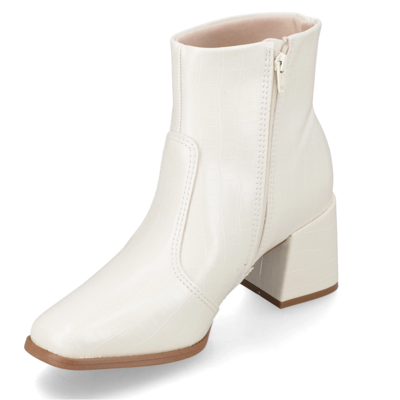 BOTIN MUJER BLANCO OFF MOLECA - 3