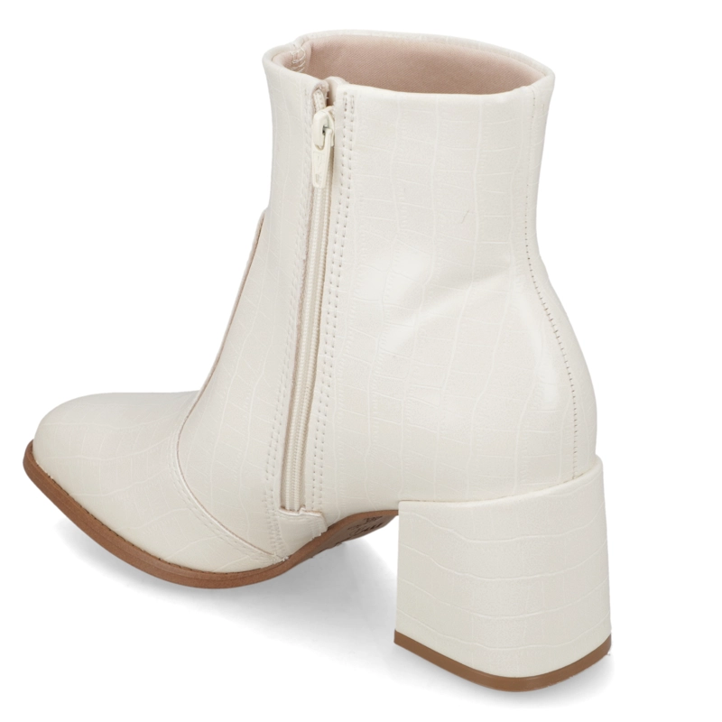 BOTIN MUJER BLANCO OFF MOLECA - 4