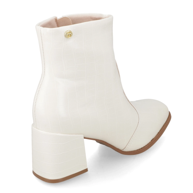 BOTIN MUJER BLANCO OFF MOLECA - 5