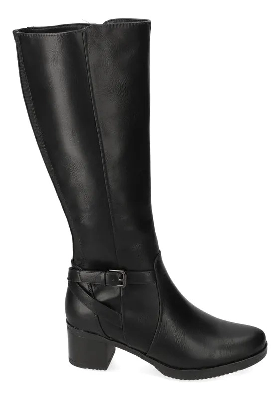 BOTA MUJER TACO NEGRO NEW WALK - 1