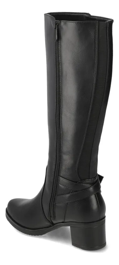 BOTA MUJER TACO NEGRO NEW WALK - 3