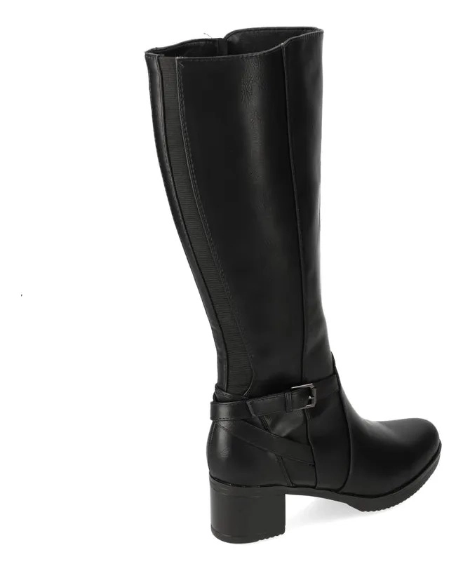 BOTA MUJER TACO NEGRO NEW WALK - 4