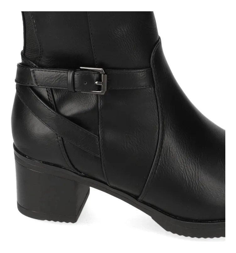 BOTA MUJER TACO NEGRO NEW WALK - 5