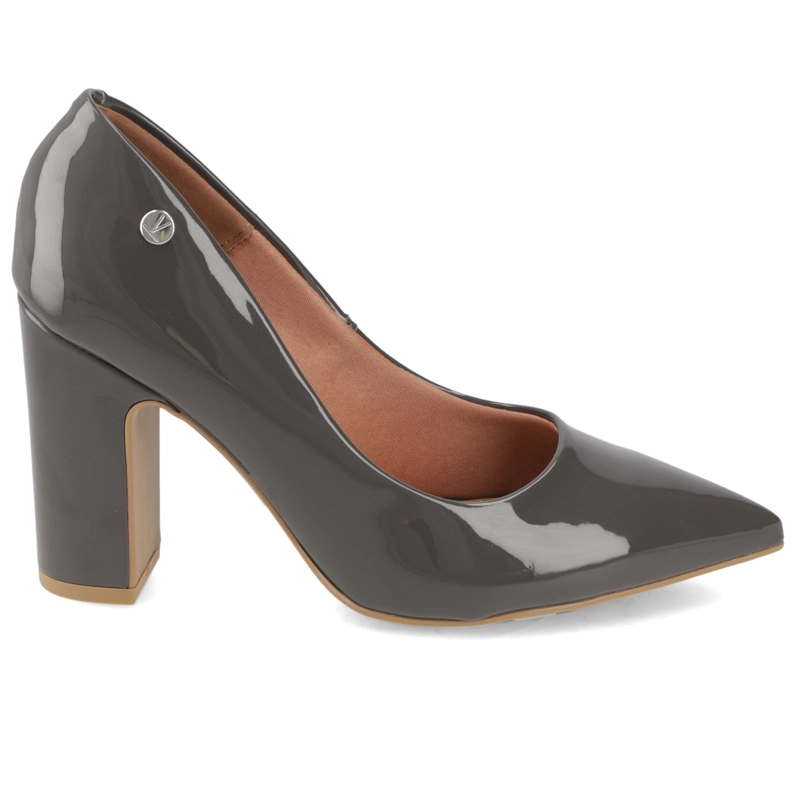 ZAPATO TACO ANCHO GRIS VIZZANO - 2