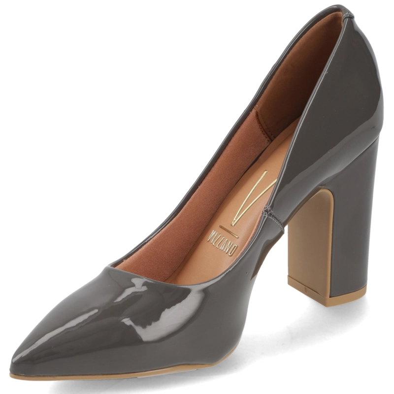 ZAPATO TACO ANCHO GRIS VIZZANO - 3