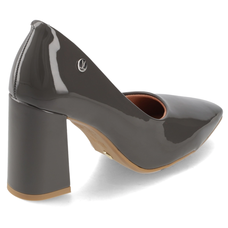 ZAPATO MUJER TACO ANCHO GRIS VIZZANO - 5