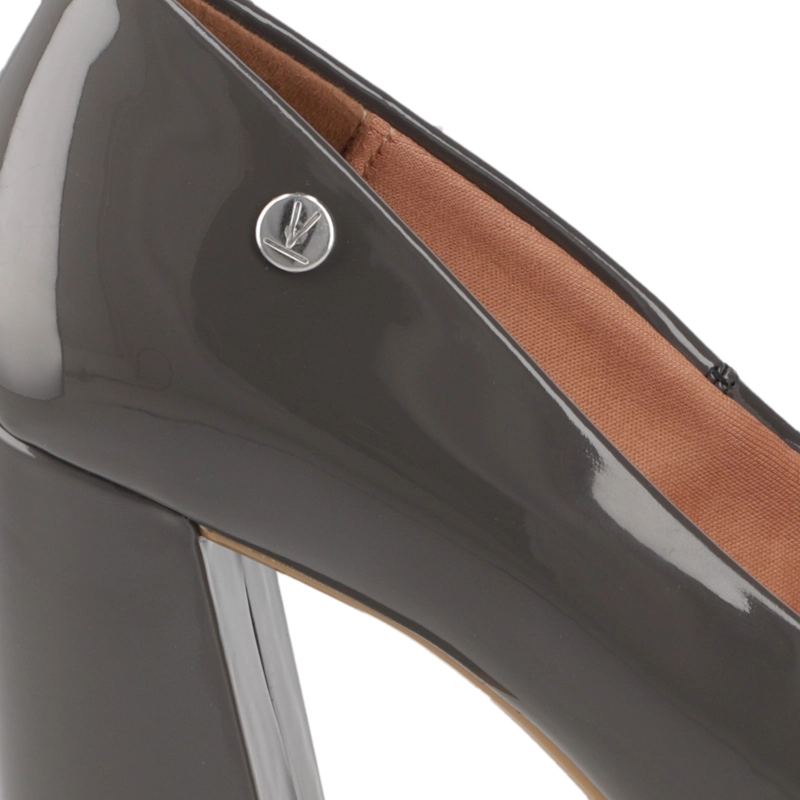 ZAPATO MUJER TACO ANCHO GRIS VIZZANO - 6