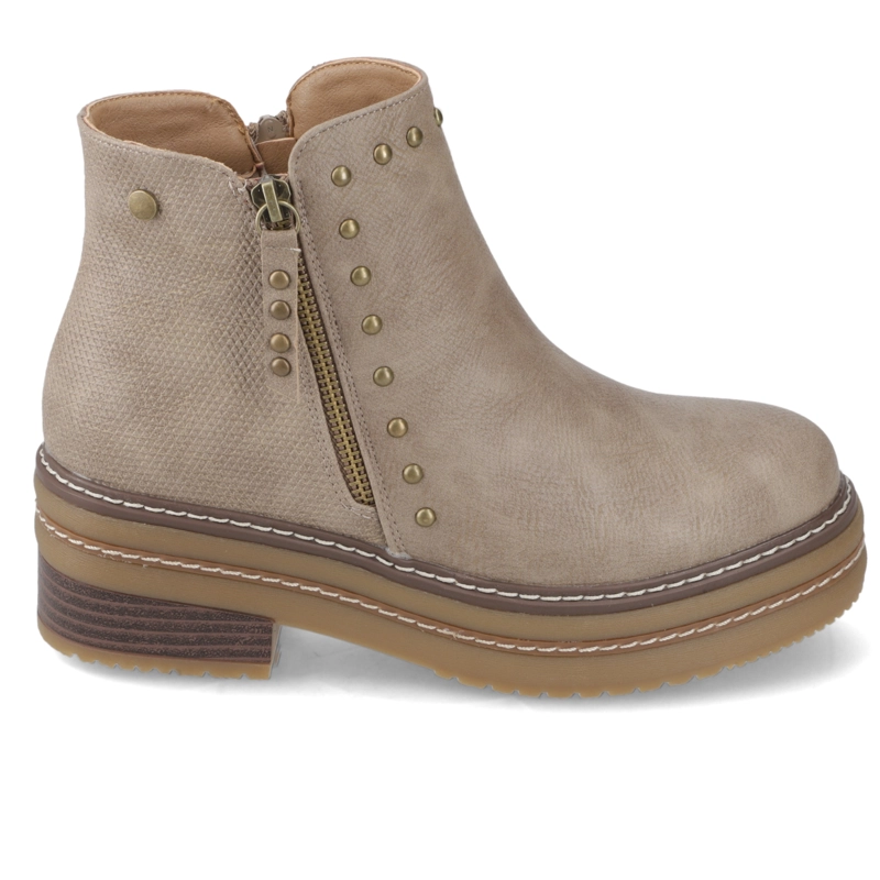 BOTIN MUJER BEIGE NEW WALK - 2