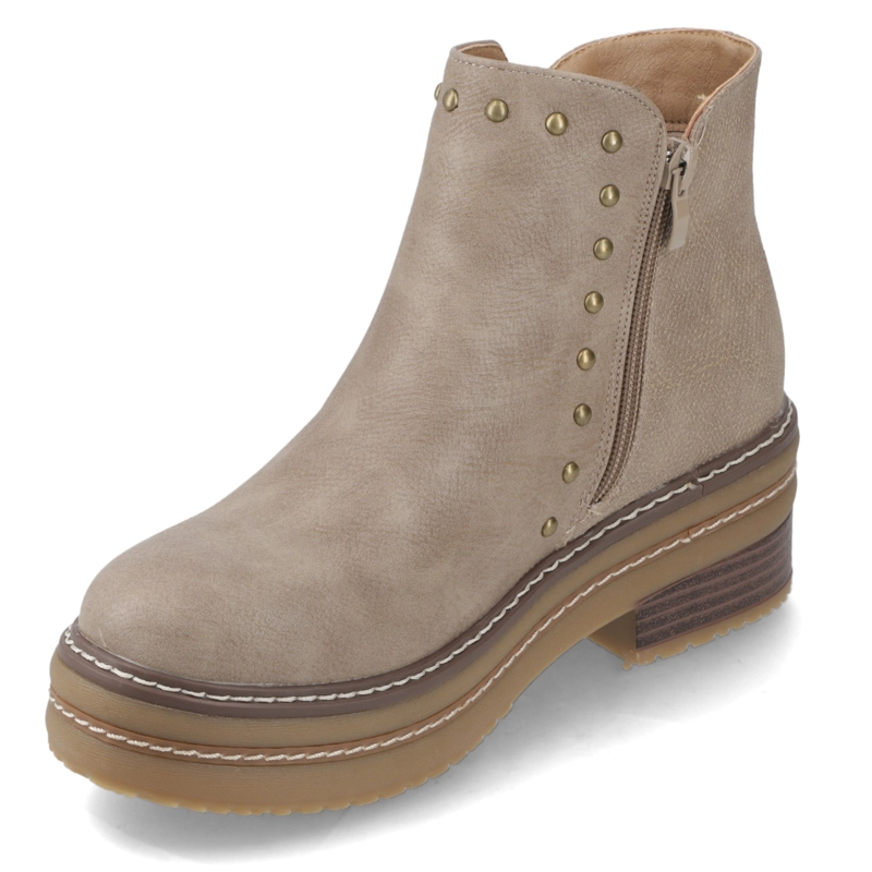 BOTIN MUJER BEIGE NEW WALK - 3