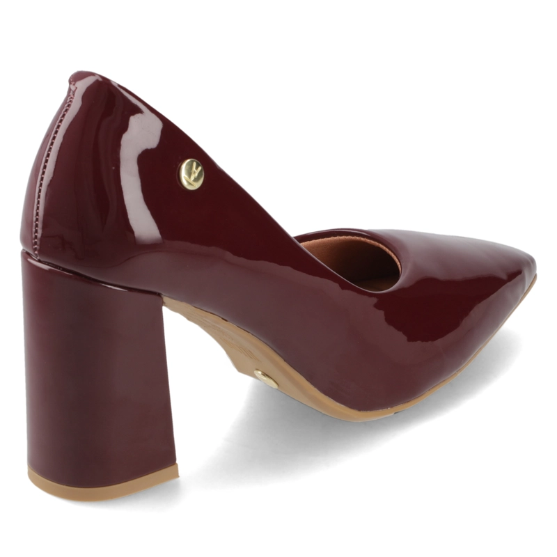 ZAPATO TACO ANCHO VINO VIZZANO - 5