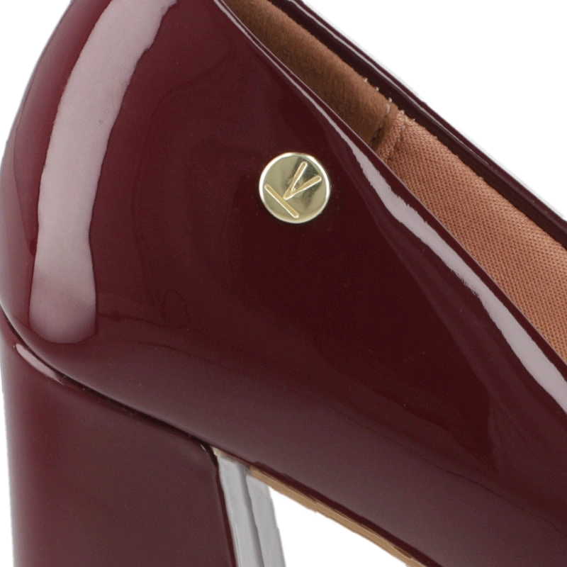 ZAPATO TACO ANCHO VINO VIZZANO - 7