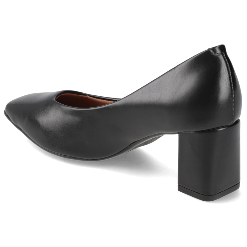 ZAPATO TACO ANCHO VIZZANO  NEGRO - 4