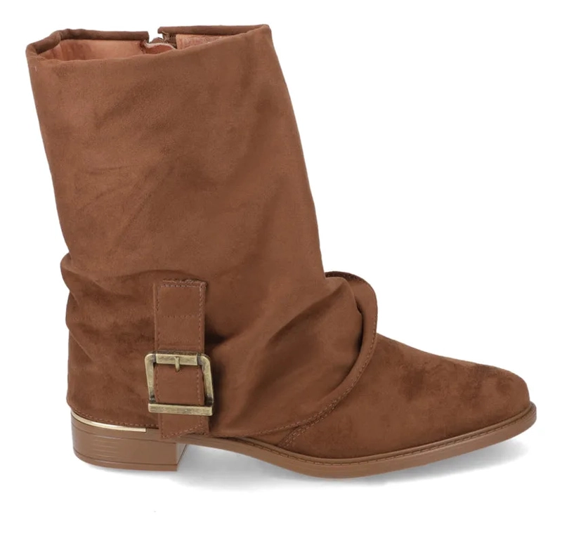 BOTIN MUJER CAMEL VIZZANO - 1