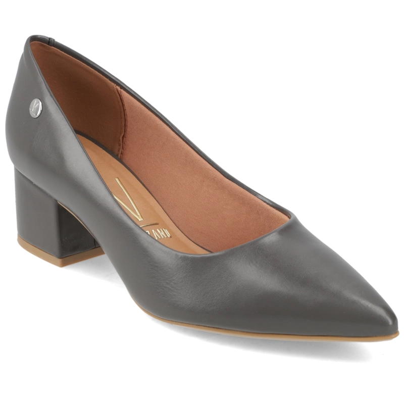 ZAPATO TACO ANCHO GRIS VIZZANO - 1