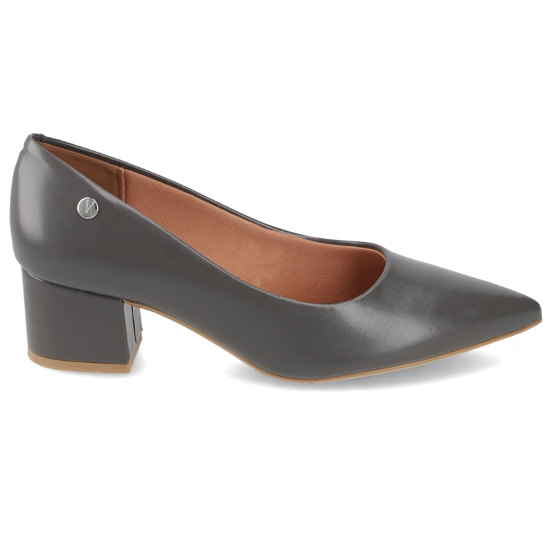 ZAPATO TACO ANCHO GRIS VIZZANO - 2