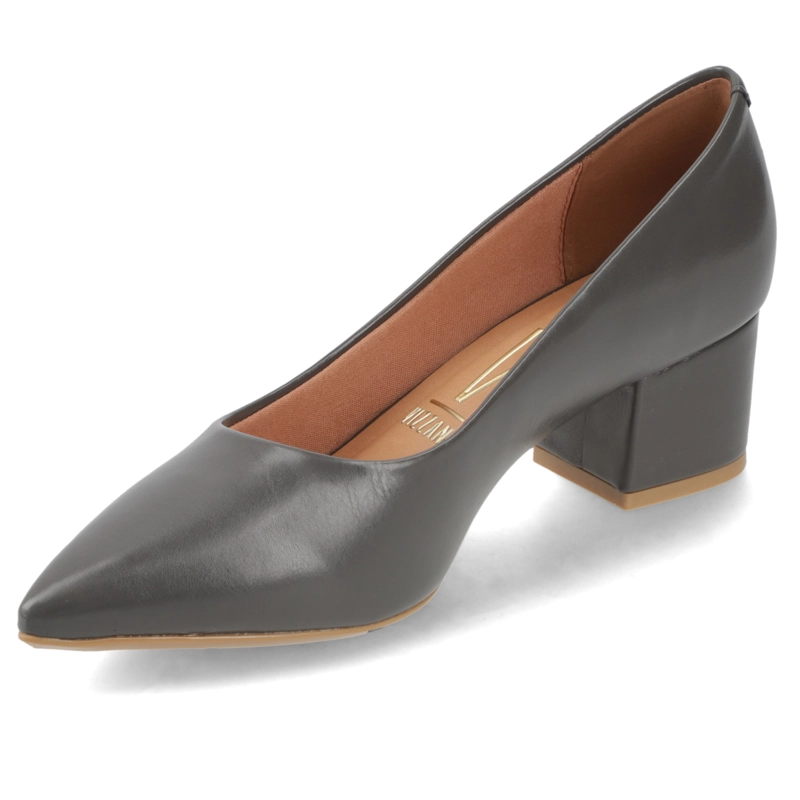 ZAPATO TACO ANCHO GRIS VIZZANO - 3