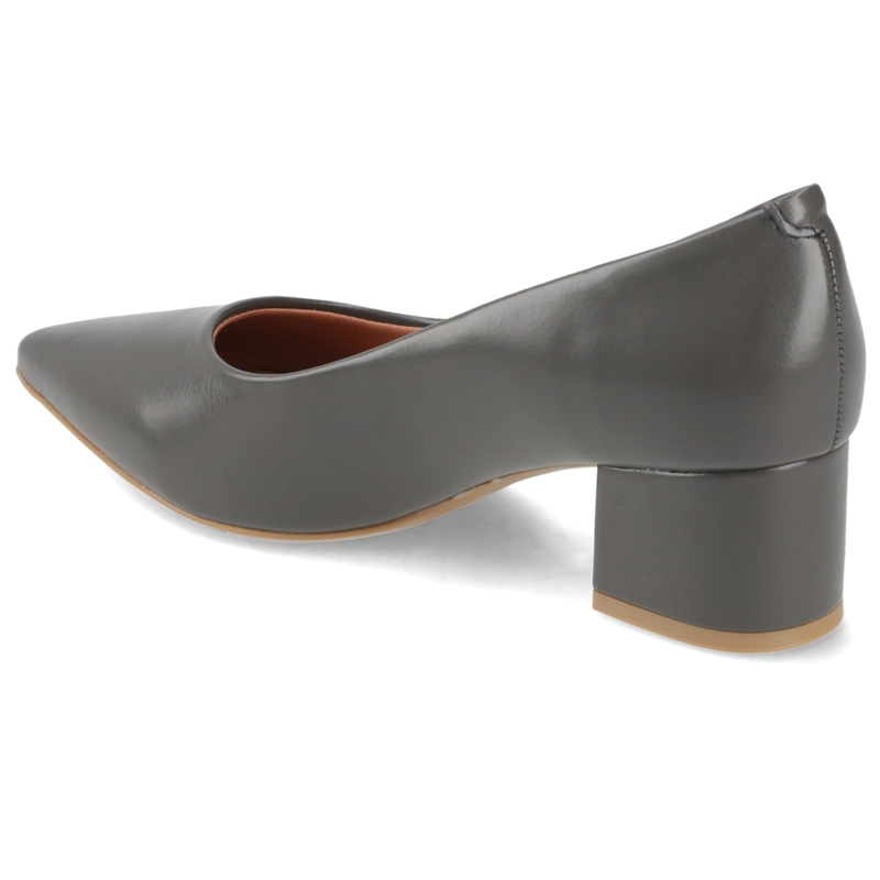 ZAPATO TACO ANCHO GRIS VIZZANO - 4