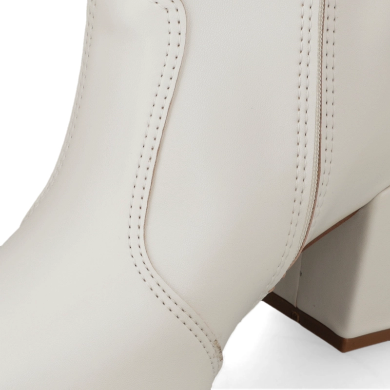 BOTIN BLANCO OFF MUJER  MOLECA - 6