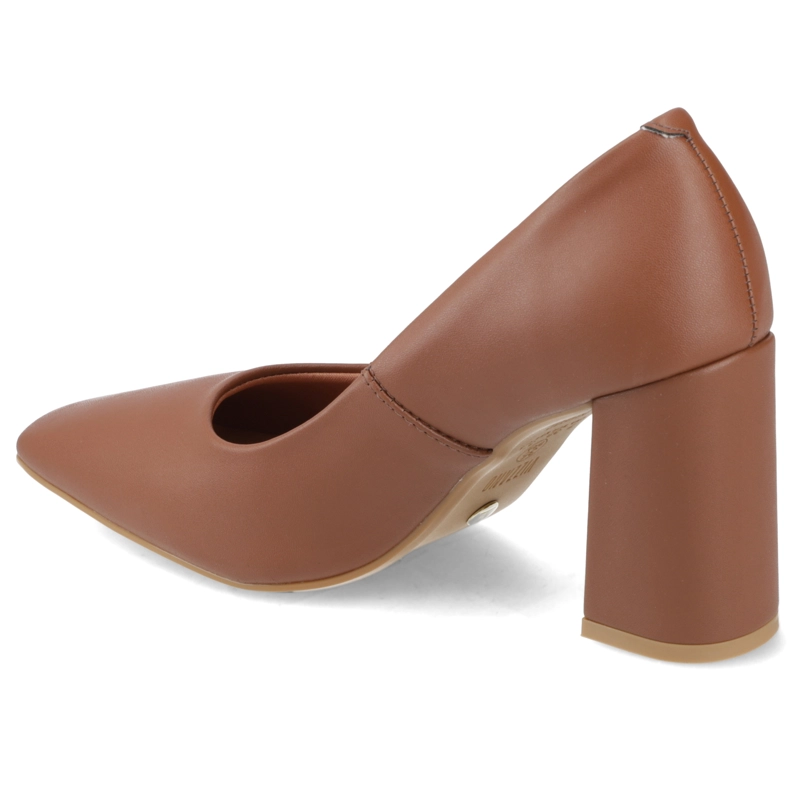 ZAPATO MUJER TACO ANCHO CAFE  VIZZANO - 4