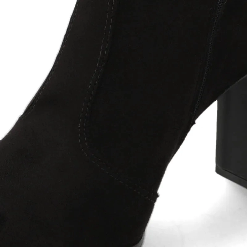 BOTIN MUJER  NEGRO VIZZANO - 6