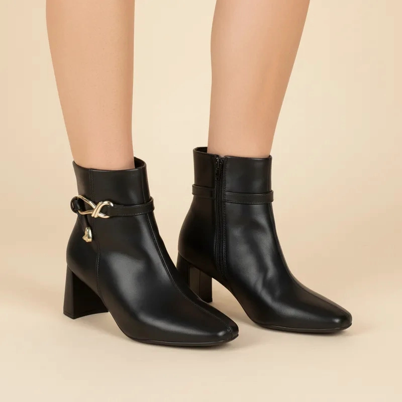 BOTIN NEGRO BEIRA RIO - 2