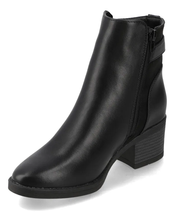 BOTIN NEGRO MUJER NEW WALK - 3